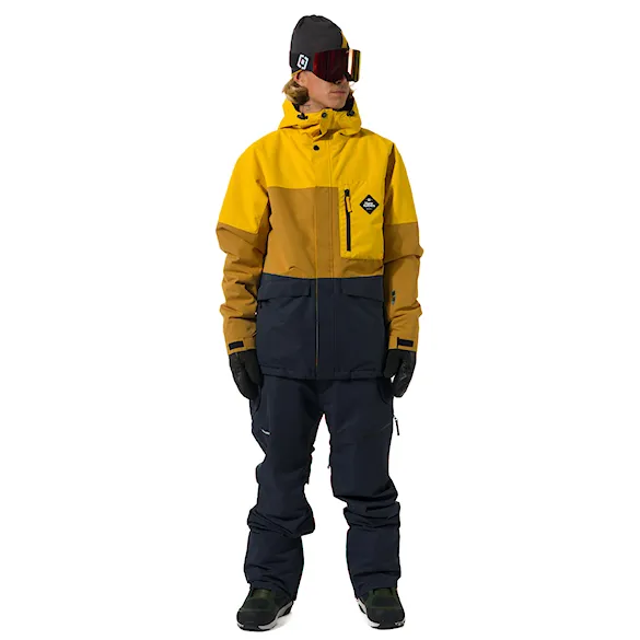 Bunda na snowboard Horsefeathers Ranger yellow/amber gold 2026 - 5