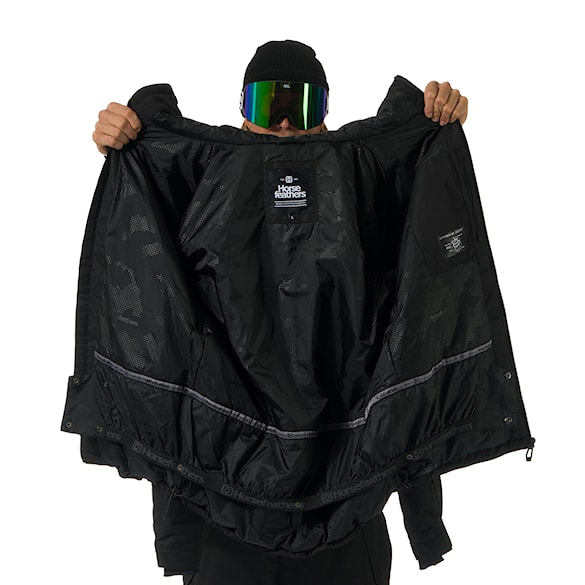Bunda na snowboard Horsefeathers Recon black 2026 - 18
