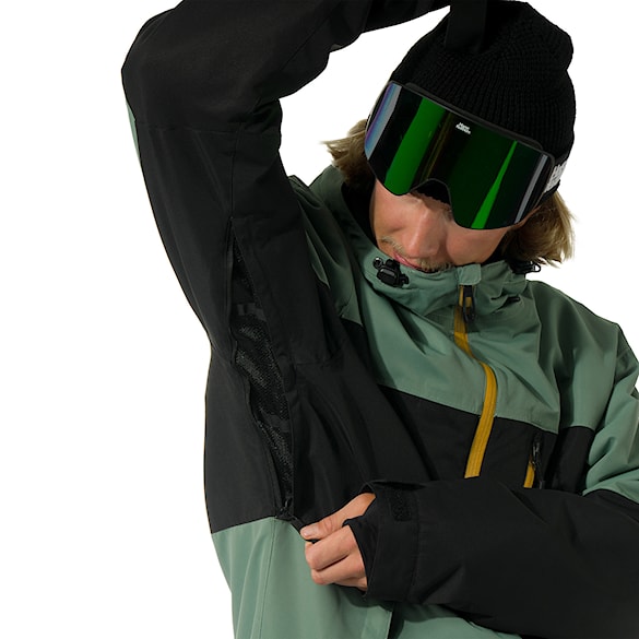 Kurtka snowboardowa Horsefeathers Recon iceberg green/black 2026 - 8