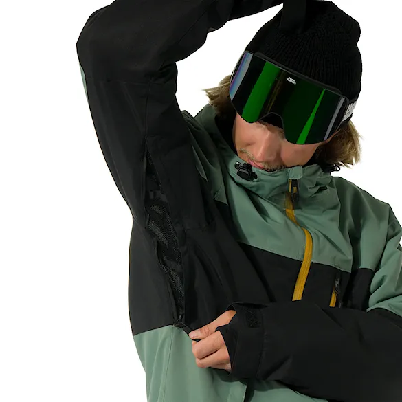 Kurtka snowboardowa Horsefeathers Recon iceberg green/black 2026 - 8