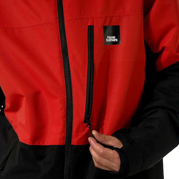 Snowboard Jacket Horsefeathers Recon red/black 2026 - 11
