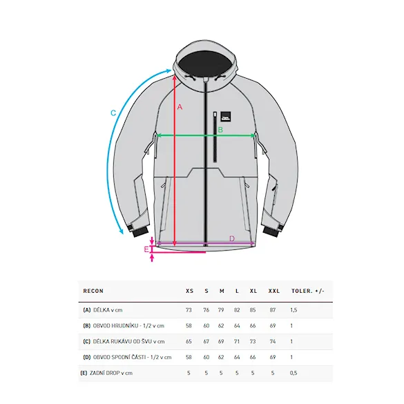 Bunda na snowboard Horsefeathers Recon yellow 2026 - 4