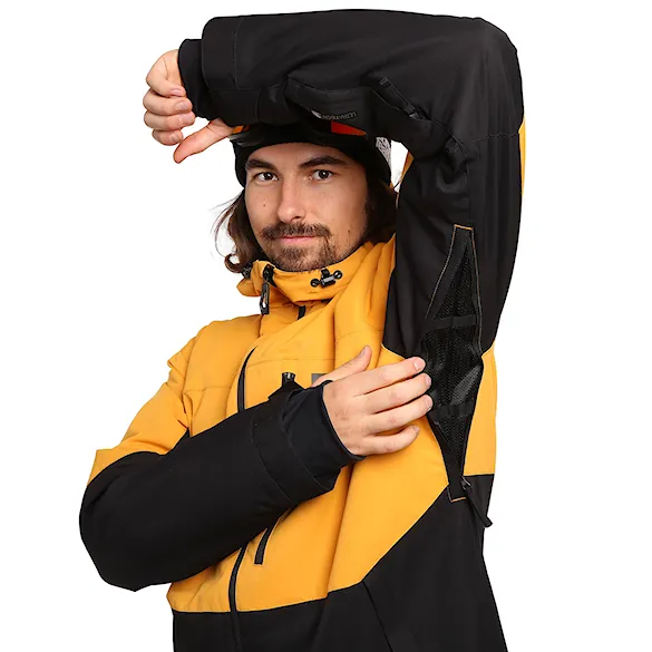 Bunda na snowboard Horsefeathers Recon yellow blaze 2027 - 4