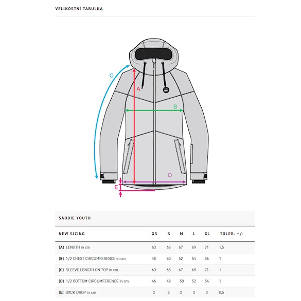 Bunda na snowboard Horsefeathers Saddie Youth prune 2024 - 3