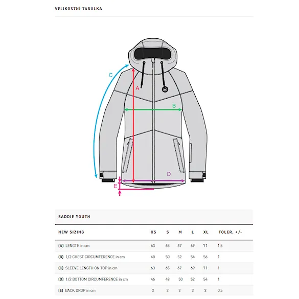 Bunda na snowboard Horsefeathers Saddie Youth prune 2024 - 3