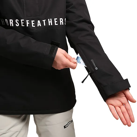 Bunda na snowboard Horsefeathers Tala black 2027 - 7