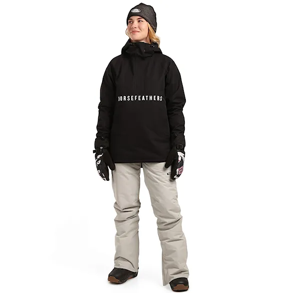 Bunda na snowboard Horsefeathers Tala black 2027 - 9