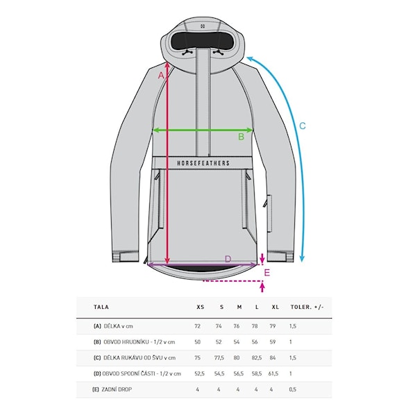 Snowboard Jacket Horsefeathers Tala rainbow 2026 - 3