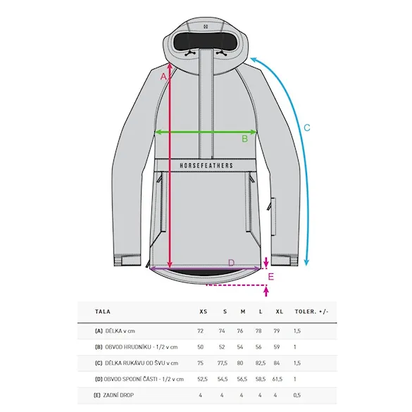 Snowboard Jacket Horsefeathers Tala rainbow 2026 - 3