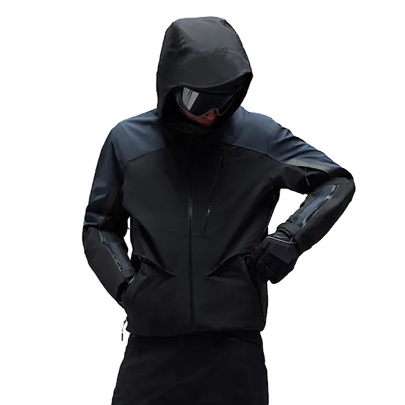 Snowboard Jacket Oakley Clutch Shell Jacket pitch black 2027 - 1
