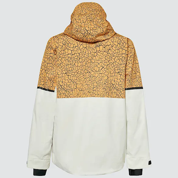 Kurtka snowboardowa Oakley Tc Gunn 2.0 Rc Shell Jacket yellow crackle pt/white 2023 - 8