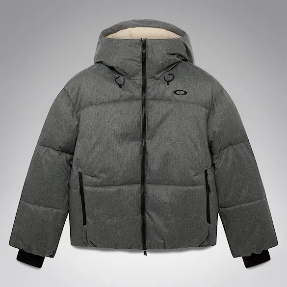 Bunda na snowboard Oakley W. Icicle Cropped Jacket cement melange 2027 - 3