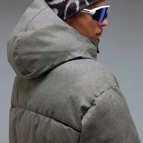 Bunda na snowboard Oakley W. Icicle Cropped Jacket cement melange 2027 - 4