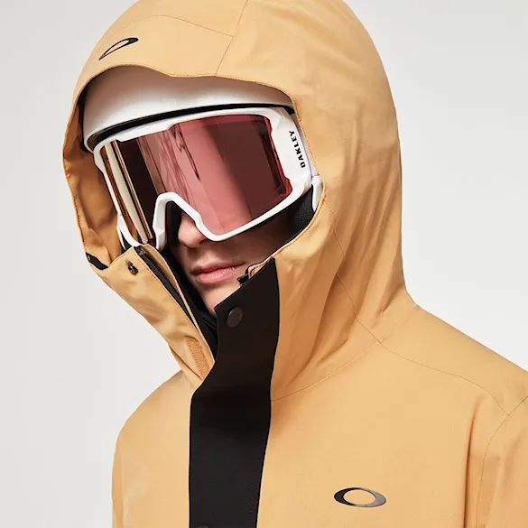 Snowboard Jacket Oakley WMS Camellia Core Insulated Jacket light curry 2023 - 13