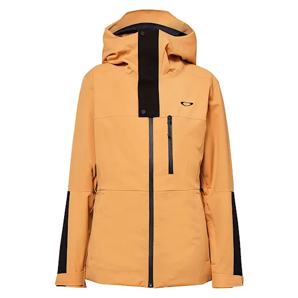 Snowboard Jacket Oakley WMS Camellia Core Insulated Jacket light curry 2023 - 3