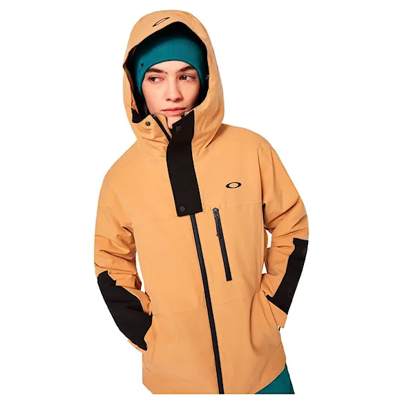 Snowboard Jacket Oakley WMS Camellia Core Insulated Jacket light curry 2023 - 6