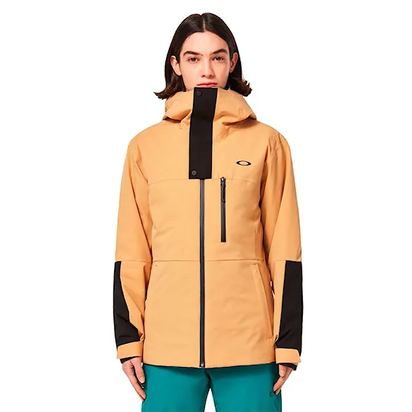 Snowboard Jacket Oakley WMS Camellia Core Insulated Jacket light curry 2023 - 1