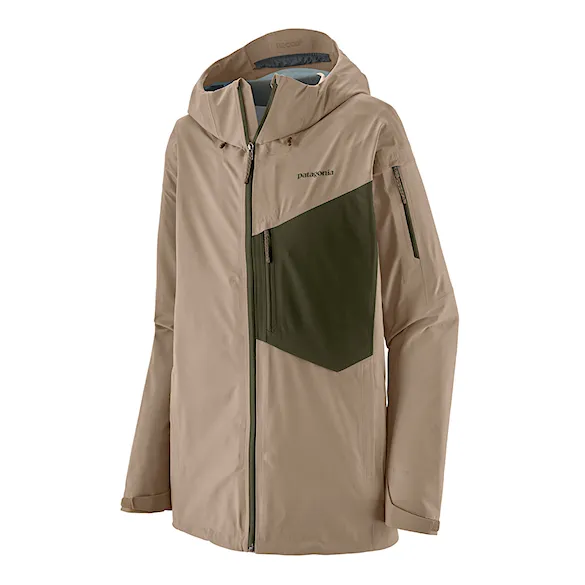 Bunda na snowboard Patagonia M's Snowdrifter Jacket seabird grey 2025 - 3