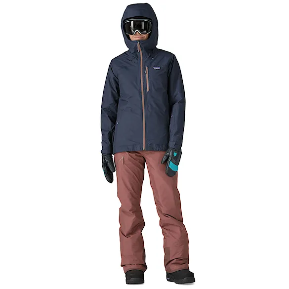 Nohavice na snowboard Patagonia W's Insulated Powder Town Pants - Reg dulse mauve 2025 - 3