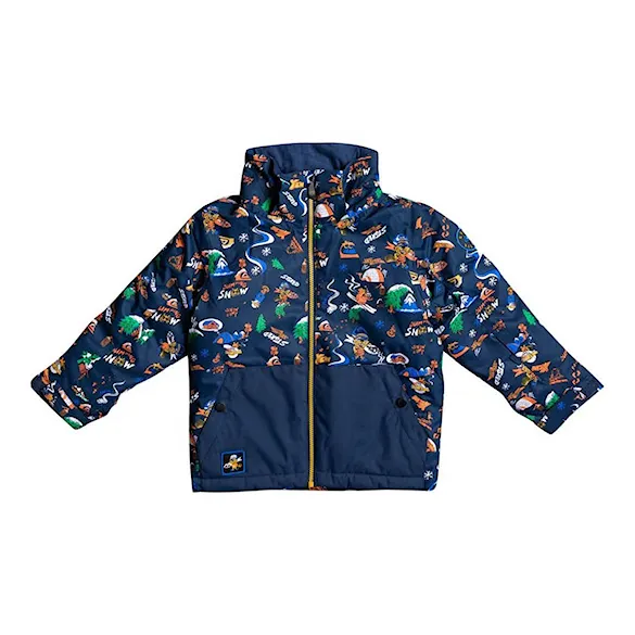 Snowboard Jacket Quiksilver Little Mission Kids insignia blue snow aloha 2023 - 3