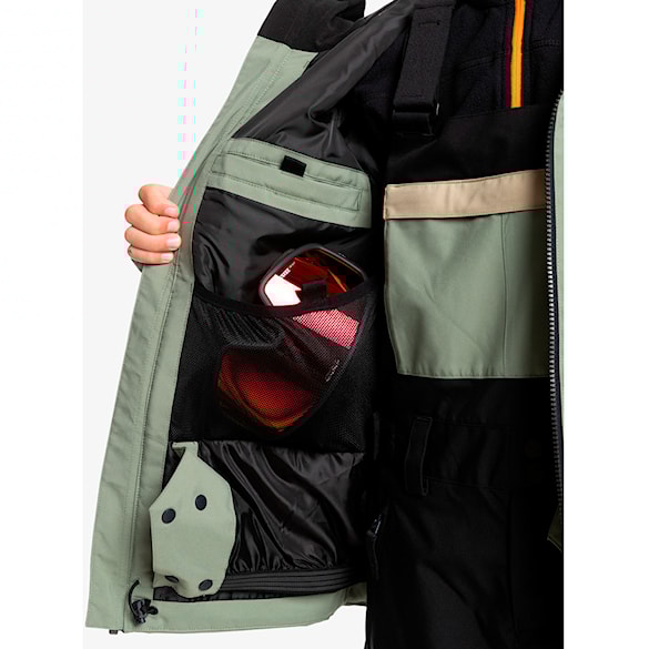 Bunda na snowboard Quiksilver Quest Youth Jacket sea spray 2025 - 4