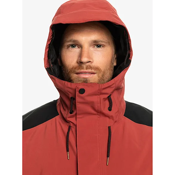 Bunda na snowboard Quiksilver Radicalo marsala 2024 - 5