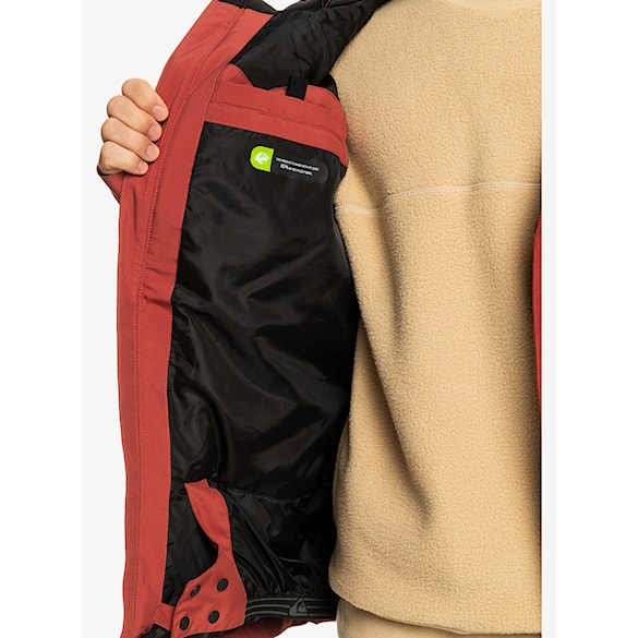 Bunda na snowboard Quiksilver Radicalo marsala 2024 - 7