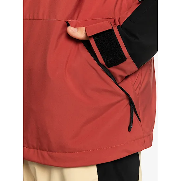 Bunda na snowboard Quiksilver Radicalo marsala 2024 - 9
