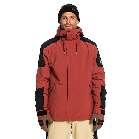 Bunda na snowboard Quiksilver Radicalo marsala 2024 - 1