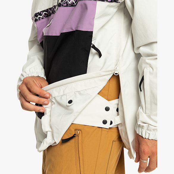 Kurtka snowboardowa Quiksilver Steeze nimbus cloud 2024 - 12