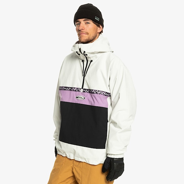 Kurtka snowboardowa Quiksilver Steeze nimbus cloud 2024 - 3