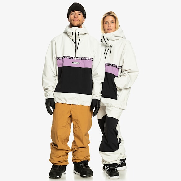 Kurtka snowboardowa Quiksilver Steeze nimbus cloud 2024 - 4