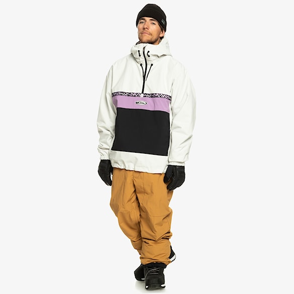 Kurtka snowboardowa Quiksilver Steeze nimbus cloud 2024 - 7