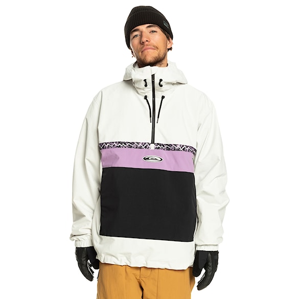 Kurtka snowboardowa Quiksilver Steeze nimbus cloud 2024 - 1