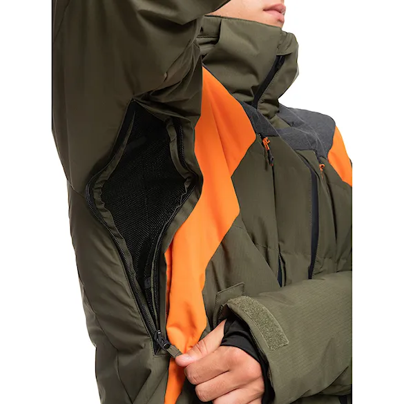 Snowboard Jacket Quiksilver The Edge grape leaf 2023 - 10