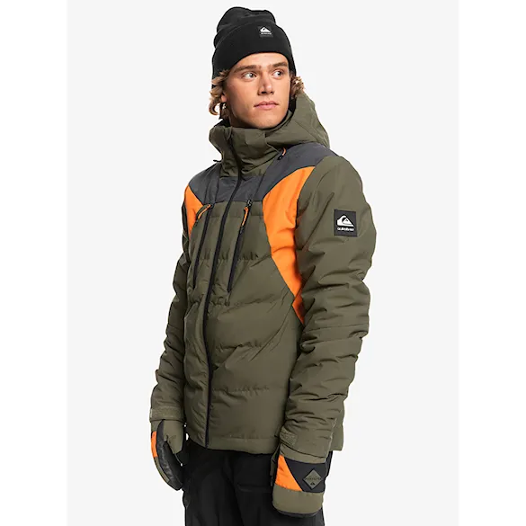 Snowboard Jacket Quiksilver The Edge grape leaf 2023 - 3