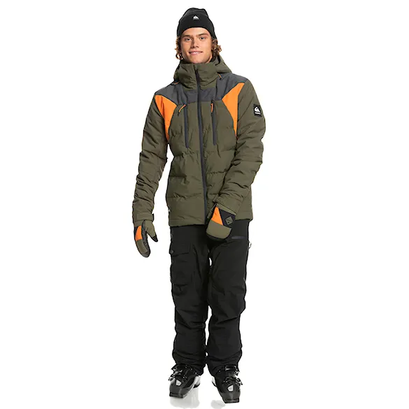 Snowboard Jacket Quiksilver The Edge grape leaf 2023 - 4