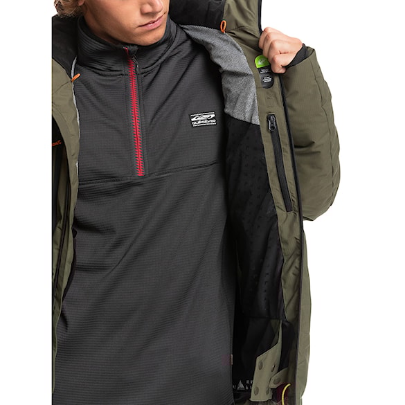 Kurtka snowboardowa Quiksilver The Edge grape leaf 2023 - 7