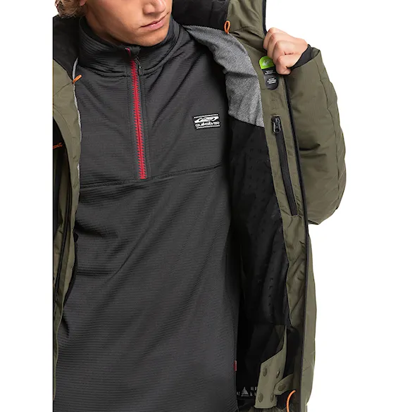 Snowboard Jacket Quiksilver The Edge grape leaf 2023 - 7