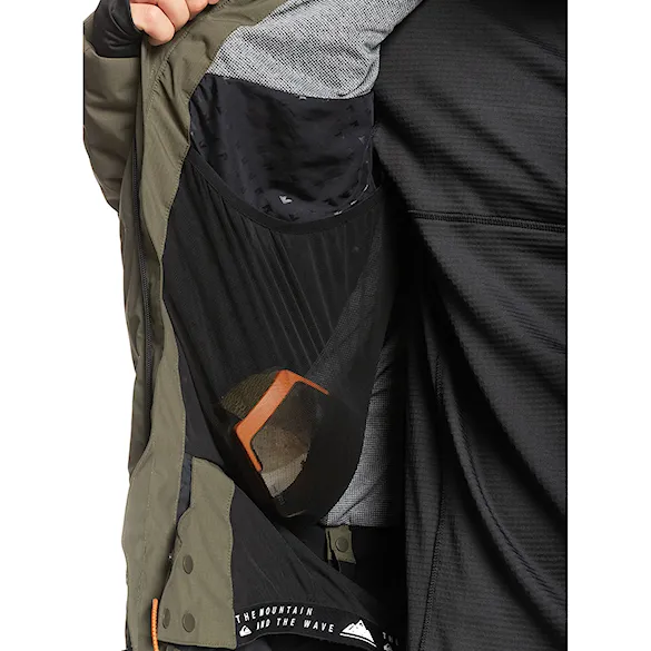 Snowboard Jacket Quiksilver The Edge grape leaf 2023 - 8