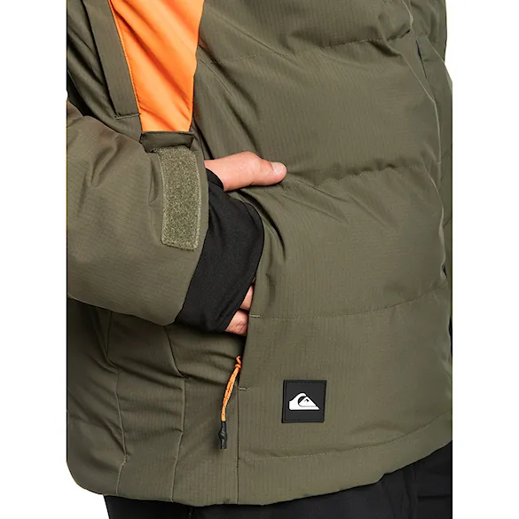 Snowboard Jacket Quiksilver The Edge grape leaf 2023 - 9