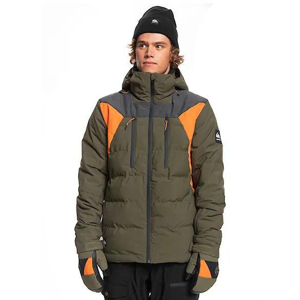 Snowboard Jacket Quiksilver The Edge grape leaf 2023 - 1