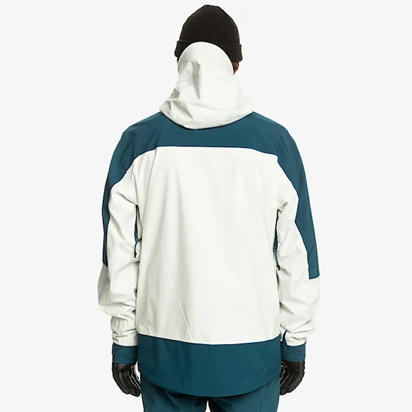 Kurtka snowboardowa Quiksilver Ultralight 20K nimbus cloud 2024 - 2