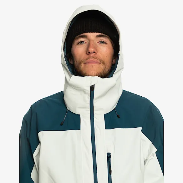 Kurtka snowboardowa Quiksilver Ultralight 20K nimbus cloud 2024 - 5