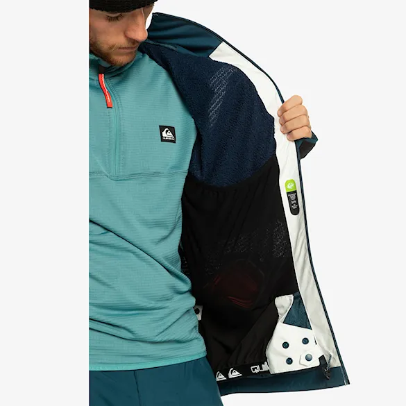 Kurtka snowboardowa Quiksilver Ultralight 20K nimbus cloud 2024 - 7
