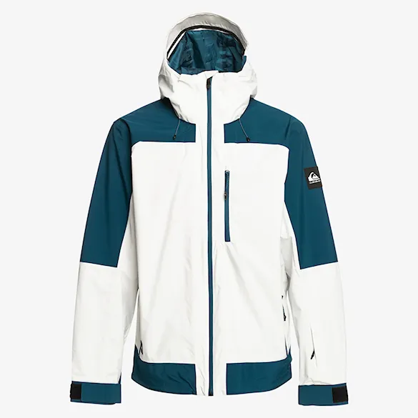 Kurtka snowboardowa Quiksilver Ultralight 20K nimbus cloud 2024 - 9