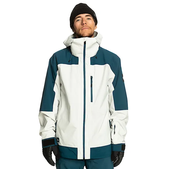 Kurtka snowboardowa Quiksilver Ultralight 20K nimbus cloud 2024 - 1