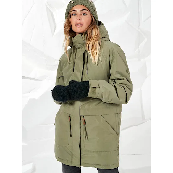 Kurtka snowboardowa Roxy Dawn View deep lichen green 2023 - 5