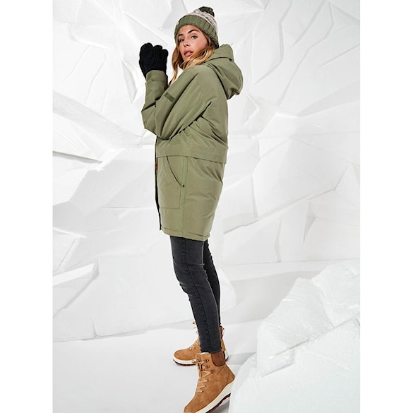 Kurtka snowboardowa Roxy Dawn View deep lichen green 2023 - 6