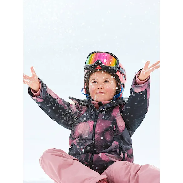 Snowboard Jacket Roxy Jet Ski Girl true black pansy pansy rg 2024 - 8